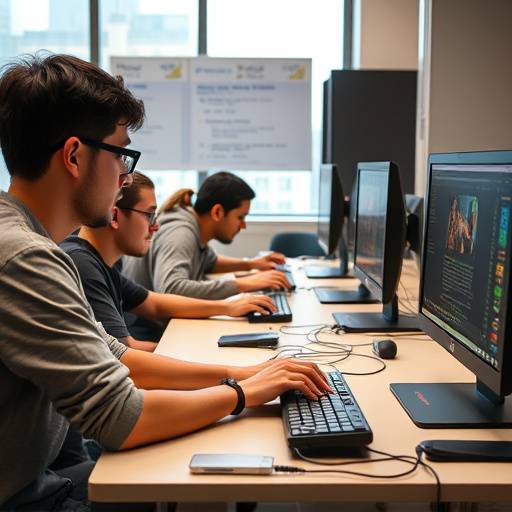 Image of a programming workshop.