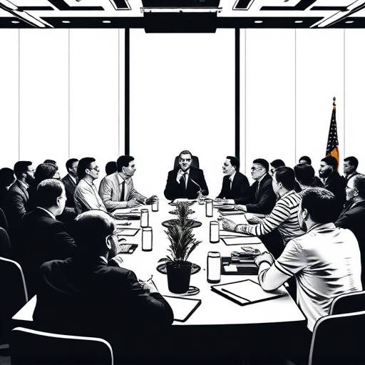 Students engaging in a lively debate during a political science class